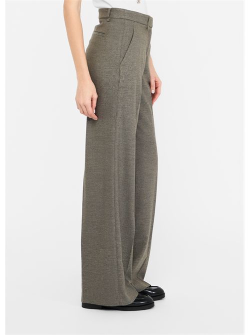 Pantaloni straight con piega LIU JO | CF5372T054A/M9770